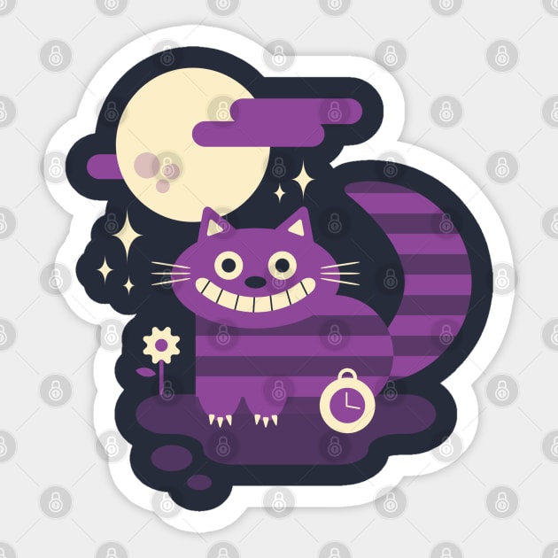 Cute mad cat Sticker by paulagarcia